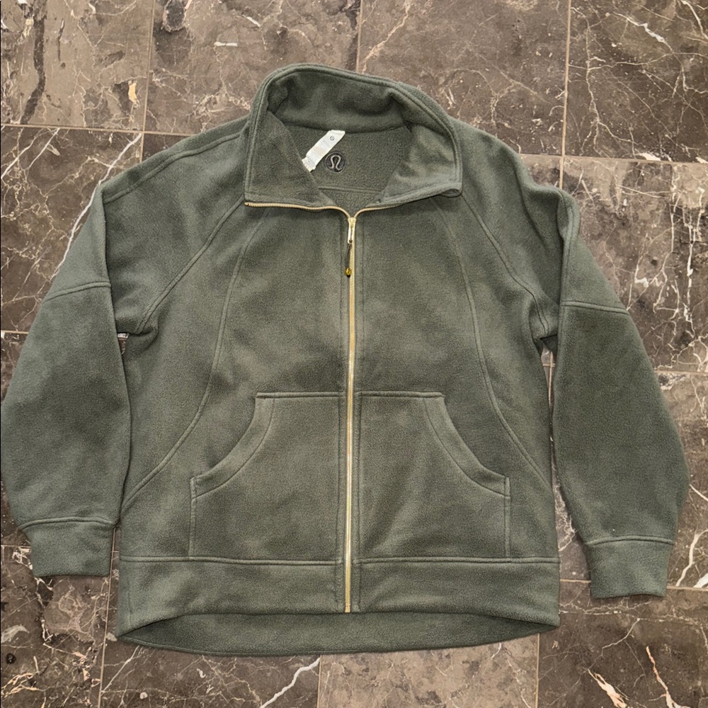 Lululemon Green Zip-Up Jacket XL/XXL